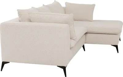 Sofa narożna Jimmy kremowa prawa