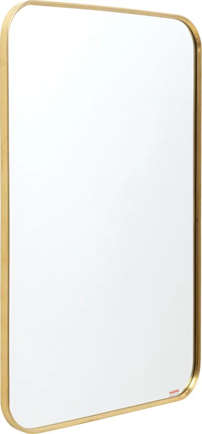Lustro ścienne SIMPLY BRASS 60x90 - brązowy