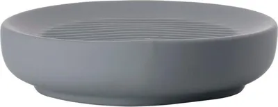 Mydelniczka porcelanowa szara Ø12x3 cm