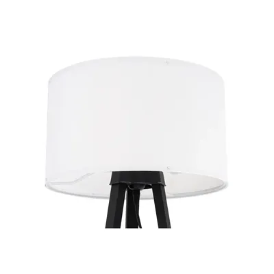 Lampa podłogowa PIKO ASZ.1759 - czarny/biały