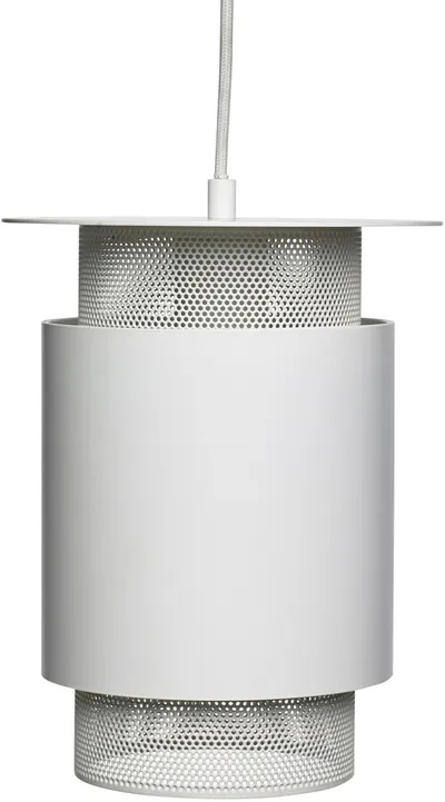 Lampa wisząca metalowa BETTS - biały
