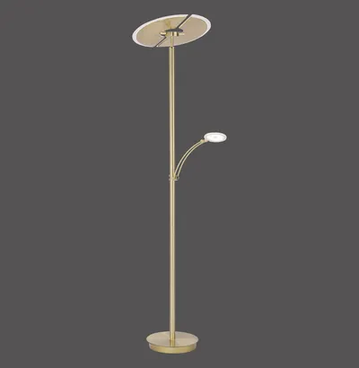 Lampa podłogowa ARTUR 673-60 - matowy mosiądz
