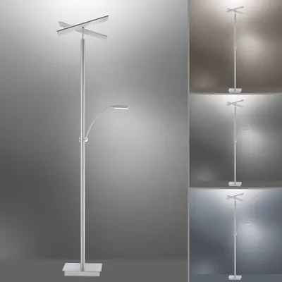 Lampa podłogowa ARTUR 687-55 - stalowy