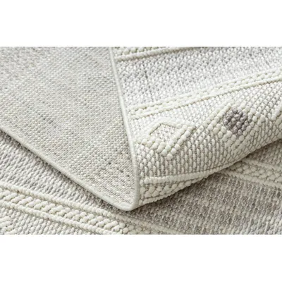 Dywan NANO FH69A - biały / szary