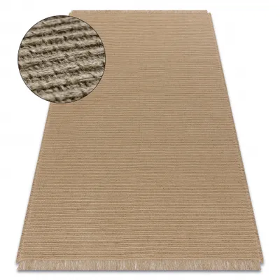 Dywan jutowy JUTE 3651 - ciemny beż