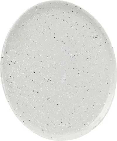 Talerz z kamionki STARRY 22 - szary