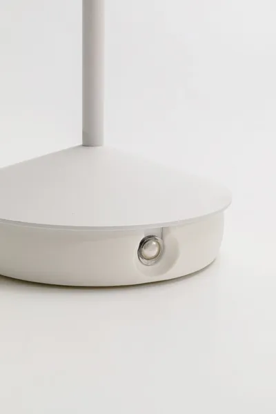 Lampa stołowa LED SWIRL - biały