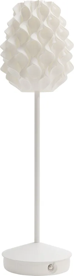 Lampa stołowa LED SWIRL - biały