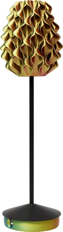 Lampa stołowa SWIRL - turkusowy