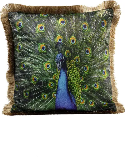 Poduszka dekoracyjna PEACOCK 45x45 - zielony