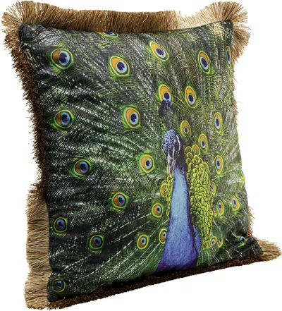 Poduszka dekoracyjna PEACOCK 45x45 - zielony