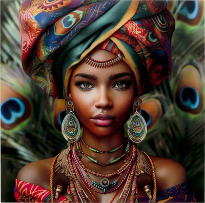 Obraz szklany MUSE PEACOCK 100x100
