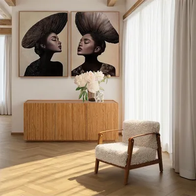 Obraz w ramie MUSE AESTHETIC RIGHT 90x120