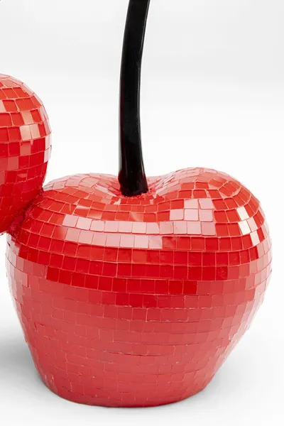 Dekoracja CHERRIES 16 cm - czerwony