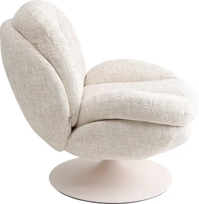 Fotel obrotowy COSY - beżowy