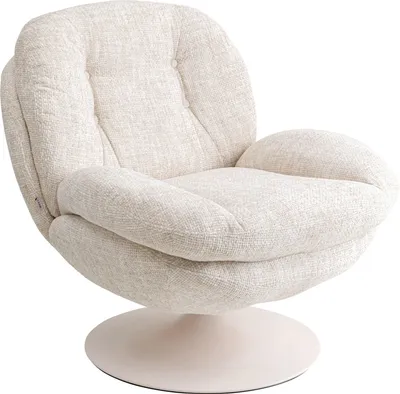 Fotel obrotowy COSY - beżowy