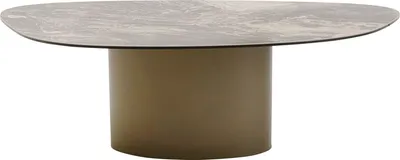 Stolik kawowy PASO 120x60 - brązowy