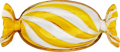 Półmisek dekoracyjny CANDY 35 cm - żółty