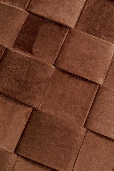 Ławka tapicerowana ze schowkiem WEAVE MOCCA - brązowy