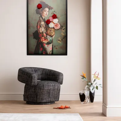 Obraz na płótnie KIMONO GIRL 84x124