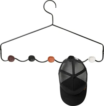 Wieszak ścienny HANGERS - czarny