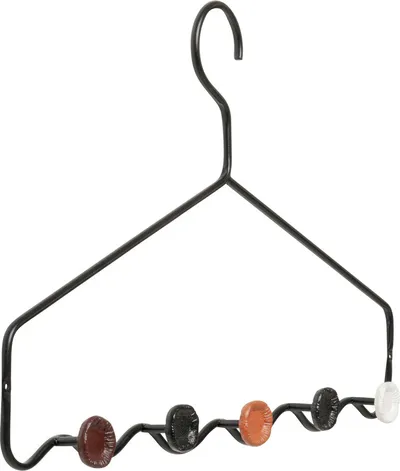 Wieszak ścienny HANGERS - czarny