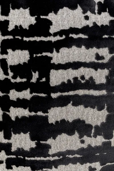 Poduszka dekoracyjna BOA 45x45 - czarny/biały