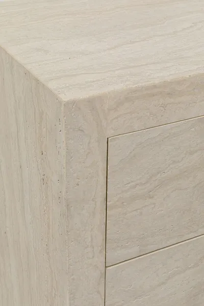 Komoda TRAVERTINO 5 szuflad - beżowy