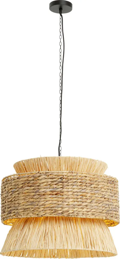Lampa wisząca CAMPO 57 cm - naturalny