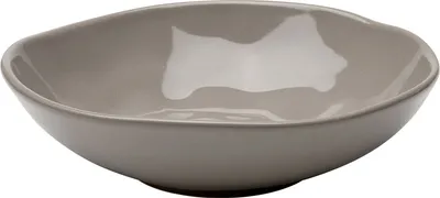 Talerz głęboki ORGANIC 22 cm - szary