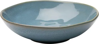 Talerz głęboki ORGANIC 22 cm - turkusowy