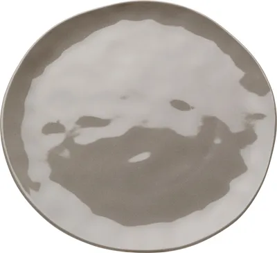 Talerz obiadowy ORGANIC 26 cm - szary
