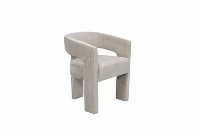 Krzesło z podłokietnikami LEITH - taupe