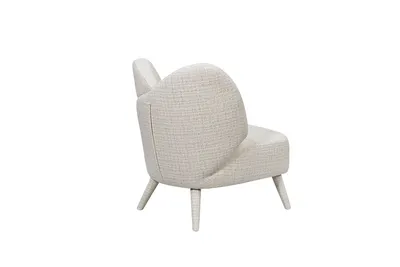 Fotel LEITH boucle - kremowy