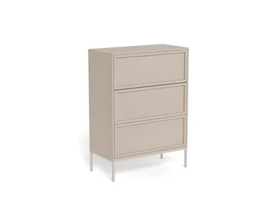 Komoda PALMDALE 3 szuflady - szary