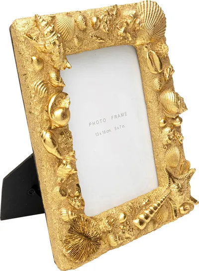 Ramka na zdjęcia SHELL 13x18 - złoty