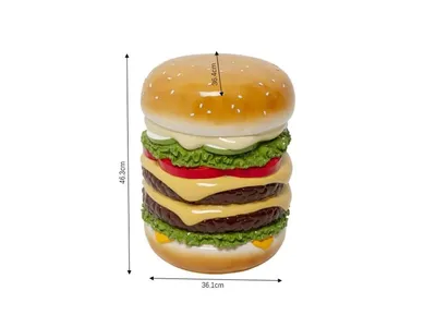 Stołek BURGER - wielokolorowy