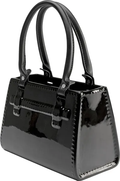 Wazon BLACK PURSE 24 cm - czarny