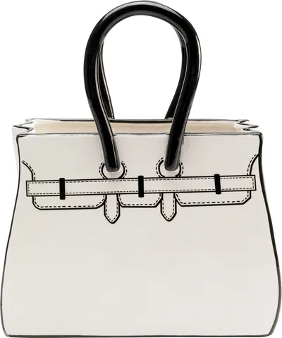 Wazon FAVOLA BAG 31 cm - biały