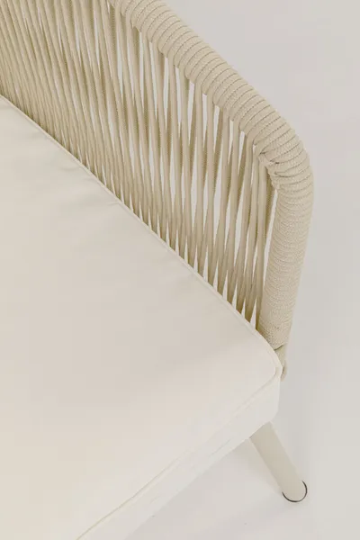 Fotel ogrodowy ELBA - kremowy