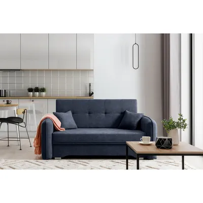 Sofa rozkładana 3-osobowa LAINE - tkanina Poco 40