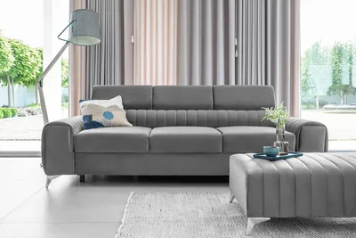 Sofa rozkładana 3-osobowa LAURENCE - tkanina Nube 03