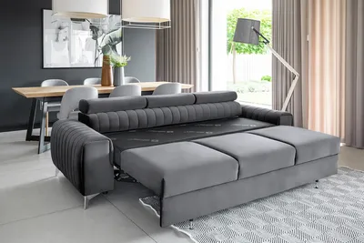 Sofa rozkładana 3-osobowa LAURENCE - tkanina Nube 06