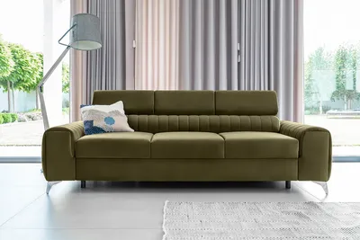 Sofa rozkładana 3-osobowa LAURENCE - tkanina Nube 33