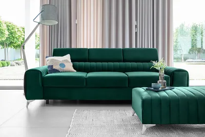 Sofa rozkładana 3-osobowa LAURENCE - tkanina Nube 35