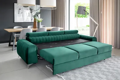 Sofa rozkładana 3-osobowa LAURENCE - tkanina Nube 35