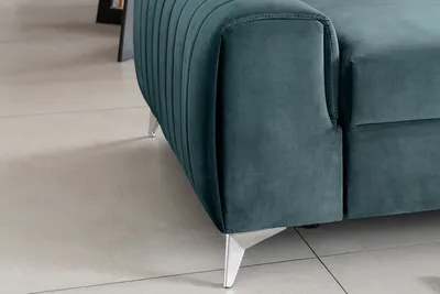Sofa rozkładana 3-osobowa LAURENCE - tkanina Monolith 76