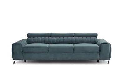 Sofa rozkładana 3-osobowa LAURENCE - tkanina Monolith 76