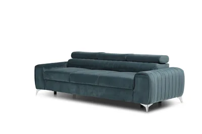 Sofa rozkładana 3-osobowa LAURENCE - tkanina Monolith 76