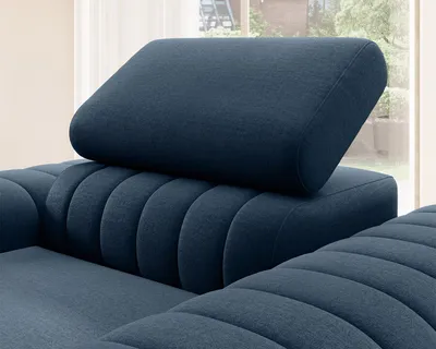 Fotel welurowy LAURENCE - tkanina Nube 40